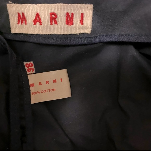 Marni $1 400 Open Front Dark Navy Jacket Gorgeous - Picture 14 of 14